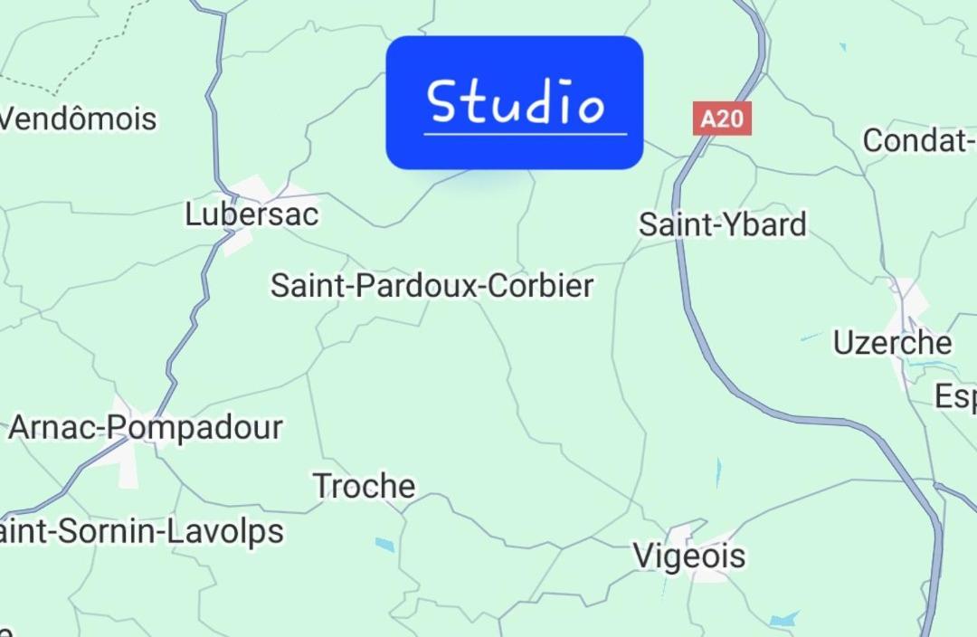 Studio L'Audrerie. Saint-Pardoux-Corbier Zewnętrze zdjęcie